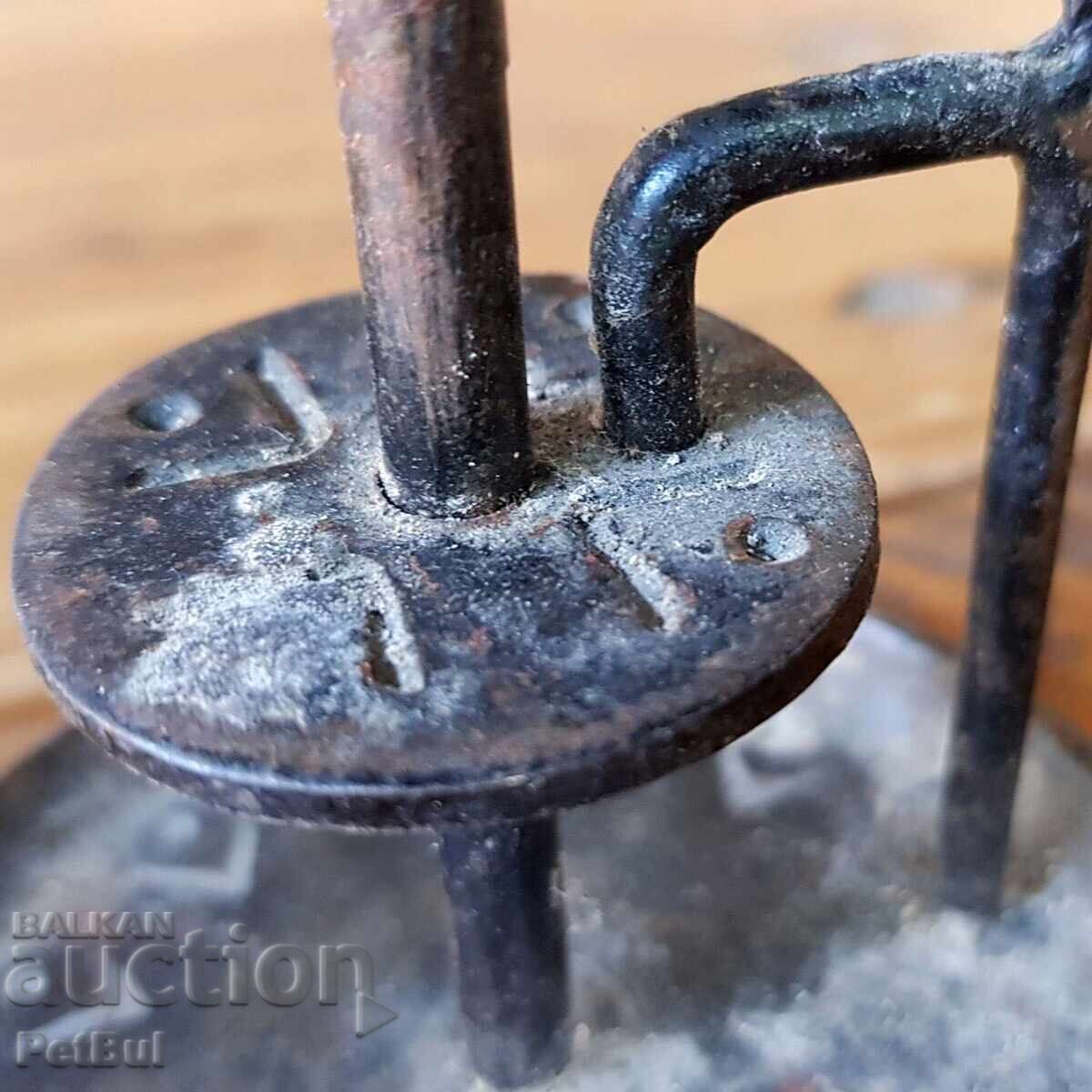 Old Candelabra - Wrought Iron - Bulgaria 1968 with price € 50.00 | 97.79 BGN Old Candelabra - Wrought Iron - Bulgaria 1968 with price € 50.00 | 97.79 BGN