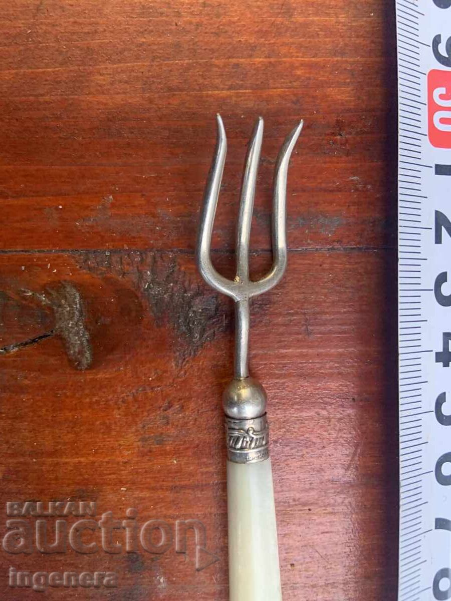 ВИЛИЦА ВИЛИЧКА ПОСРЕБРЕНА СЕДЕФ СТАРИННА - 5