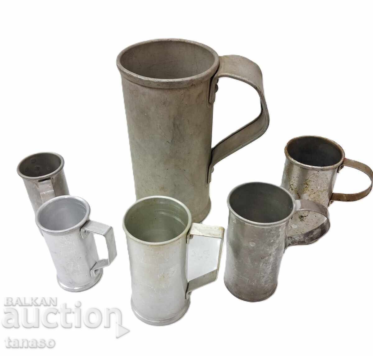 Old metal liquid measures with price € 22.00 | 43.03 BGN