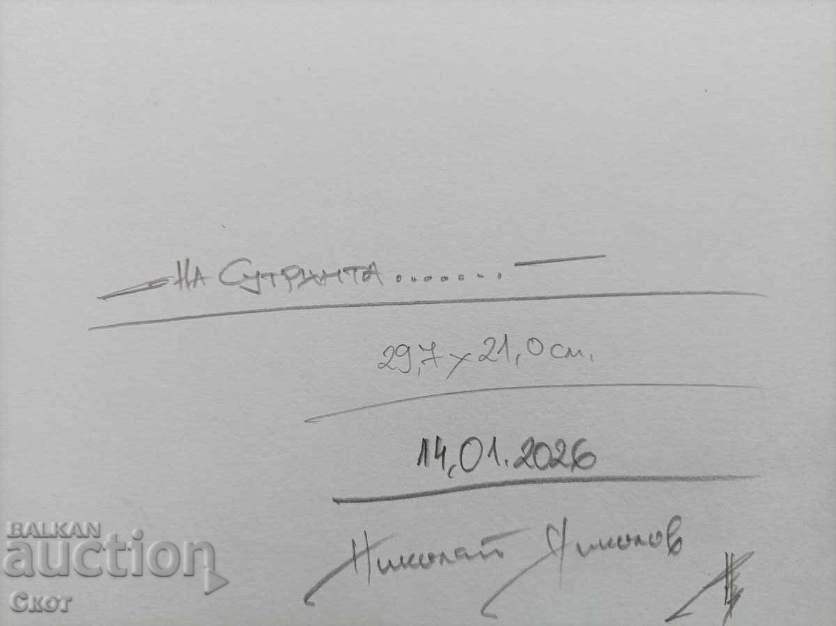 Desen în creion cu preț € 22.00 | 43.03 BGN