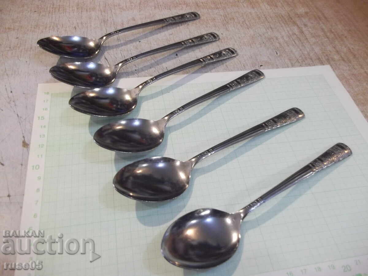 Lot de 6 linguri cu mânere în relief - 7