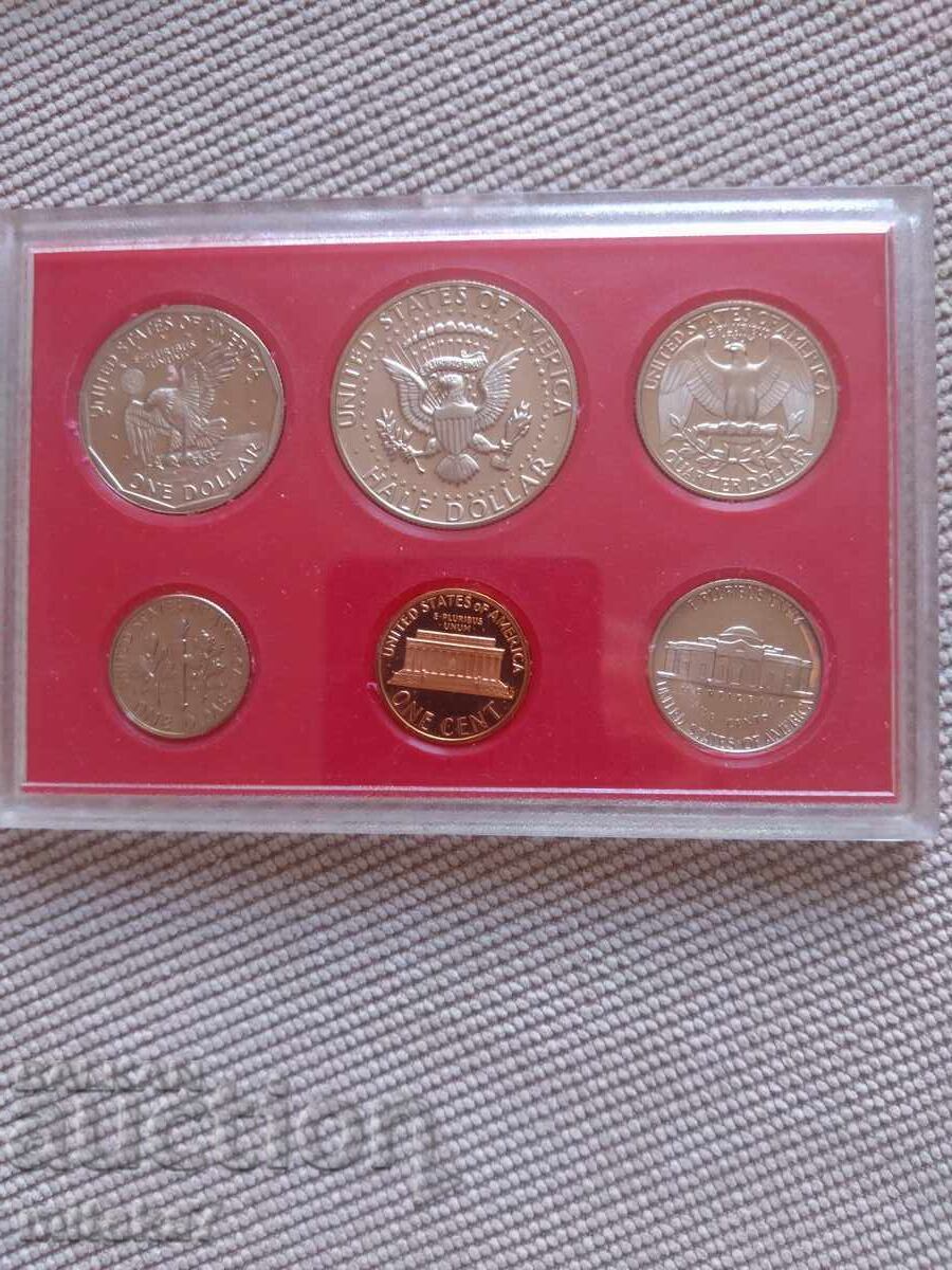 Livrarea Set de monede 1980, SUA