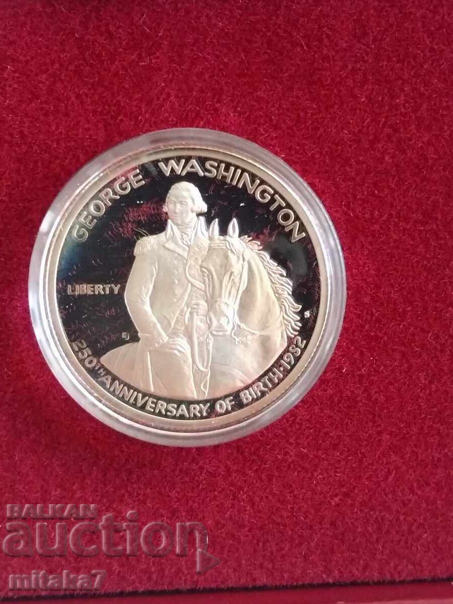 Παράδοση 1/2 δολάριο 1982, ασήμι, ΗΠΑ