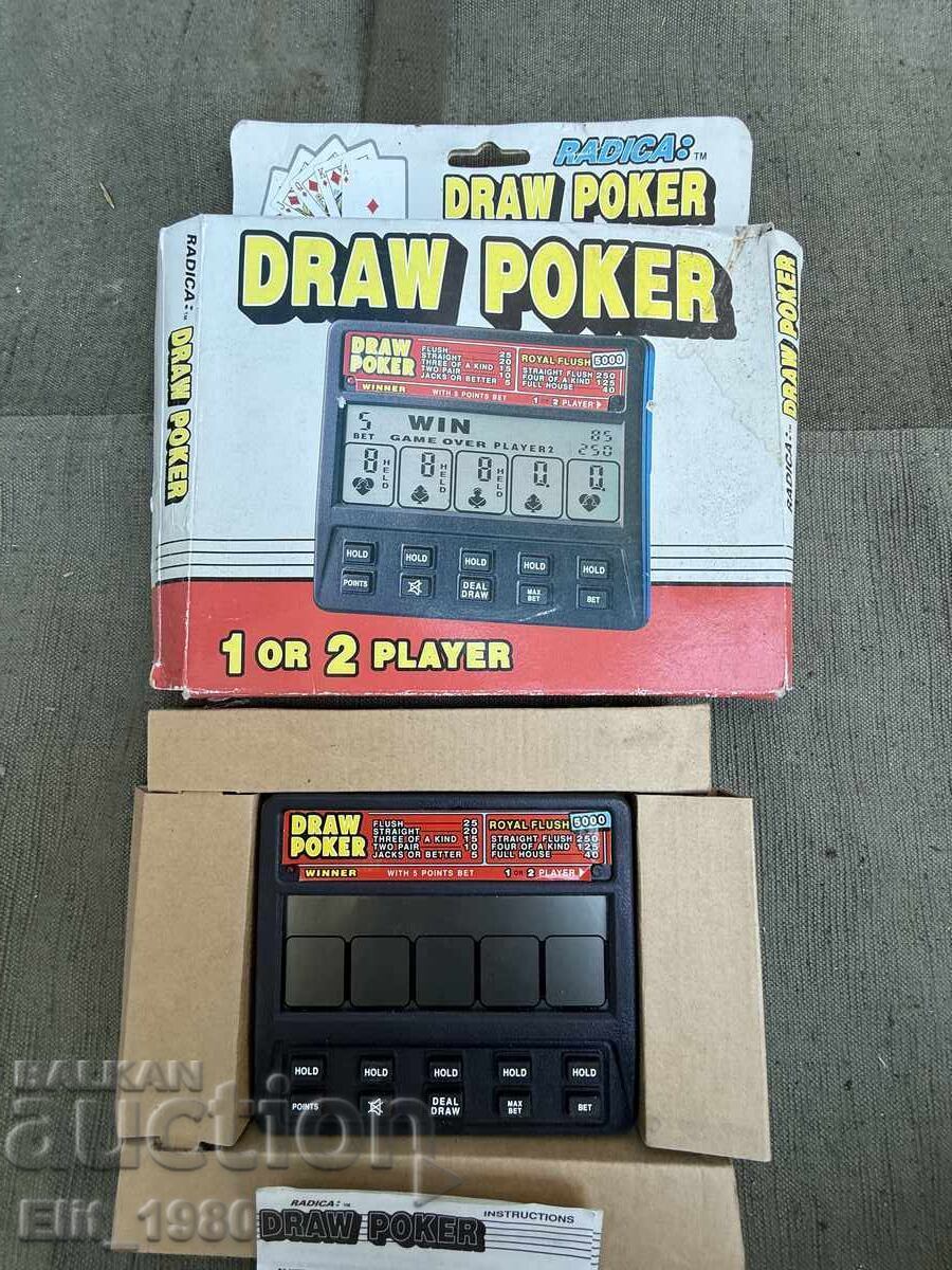 Joc de poker din 1992 cu preț € 50.00 | 97.79 BGN Joc de poker din 1992 cu preț € 50.00 | 97.79 BGN