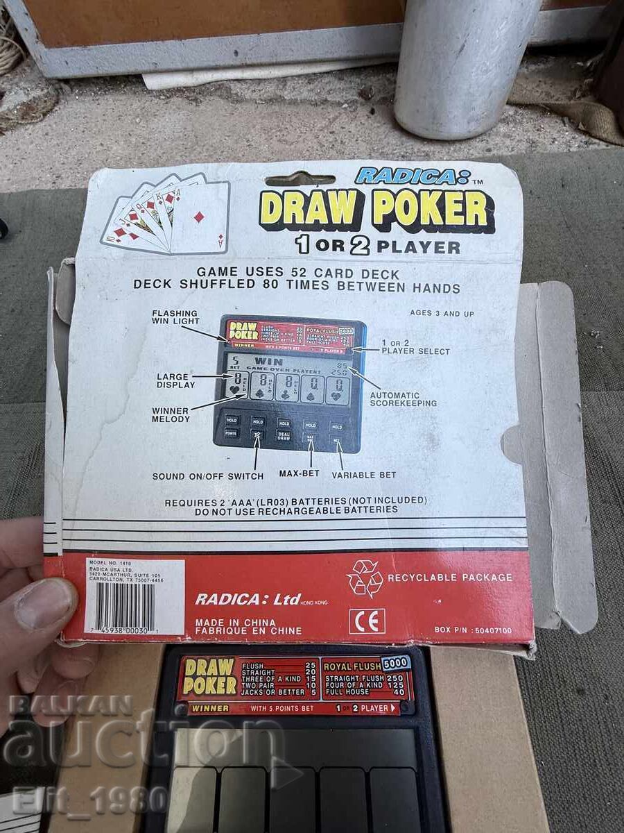 Joc de poker din 1992 - 5 Joc de poker din 1992 - 5