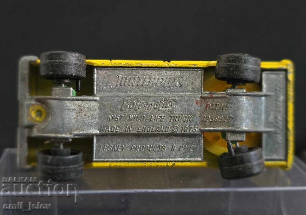 LESNEY MATCHBOX superfast-57C Wild Life Truck 1973 god - 6