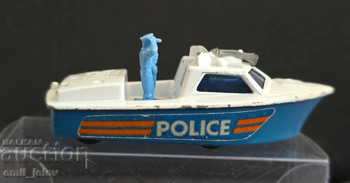LESNEY MATCHBOX superfast-52B Police Launch 1976-1981 год.