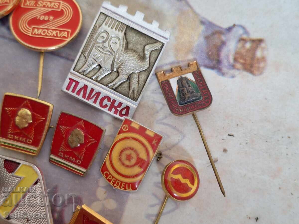 ✅MICĂ COLECȚIE DE INSIGNE❗ cu preț € 2.00 | 3.91 BGN