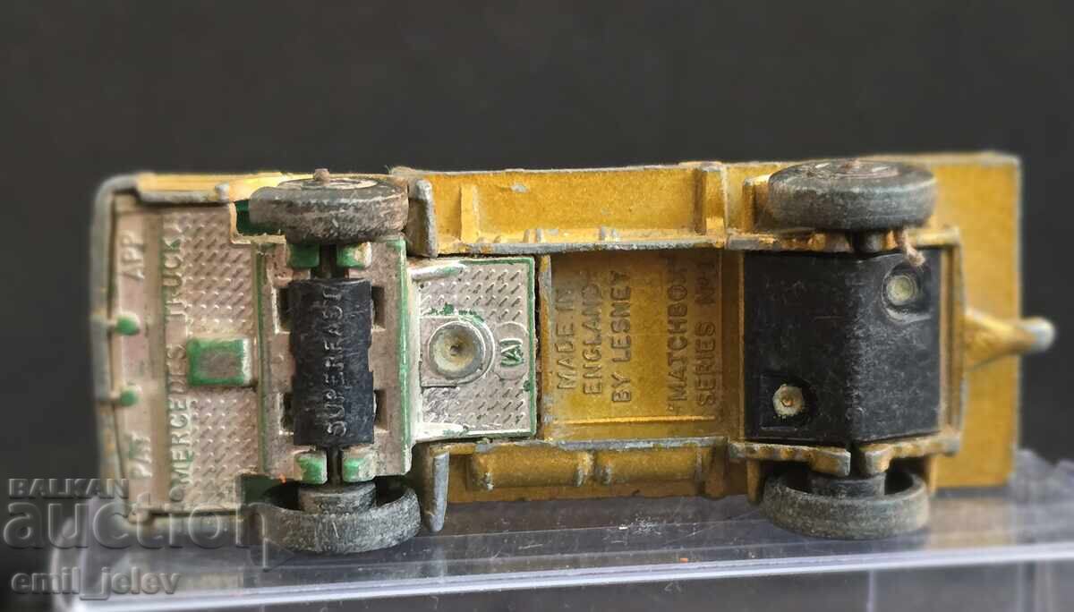 LESNEY MATCHBOX superfast-1A Camion Mercedes 1970-1971 god - 6