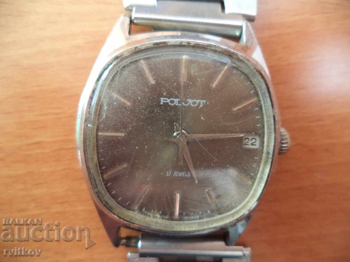 Ceas POLJOT 17Jewels, funcțional, jubiliar Ceas POLJOT 17Jewels, funcțional, jubiliar