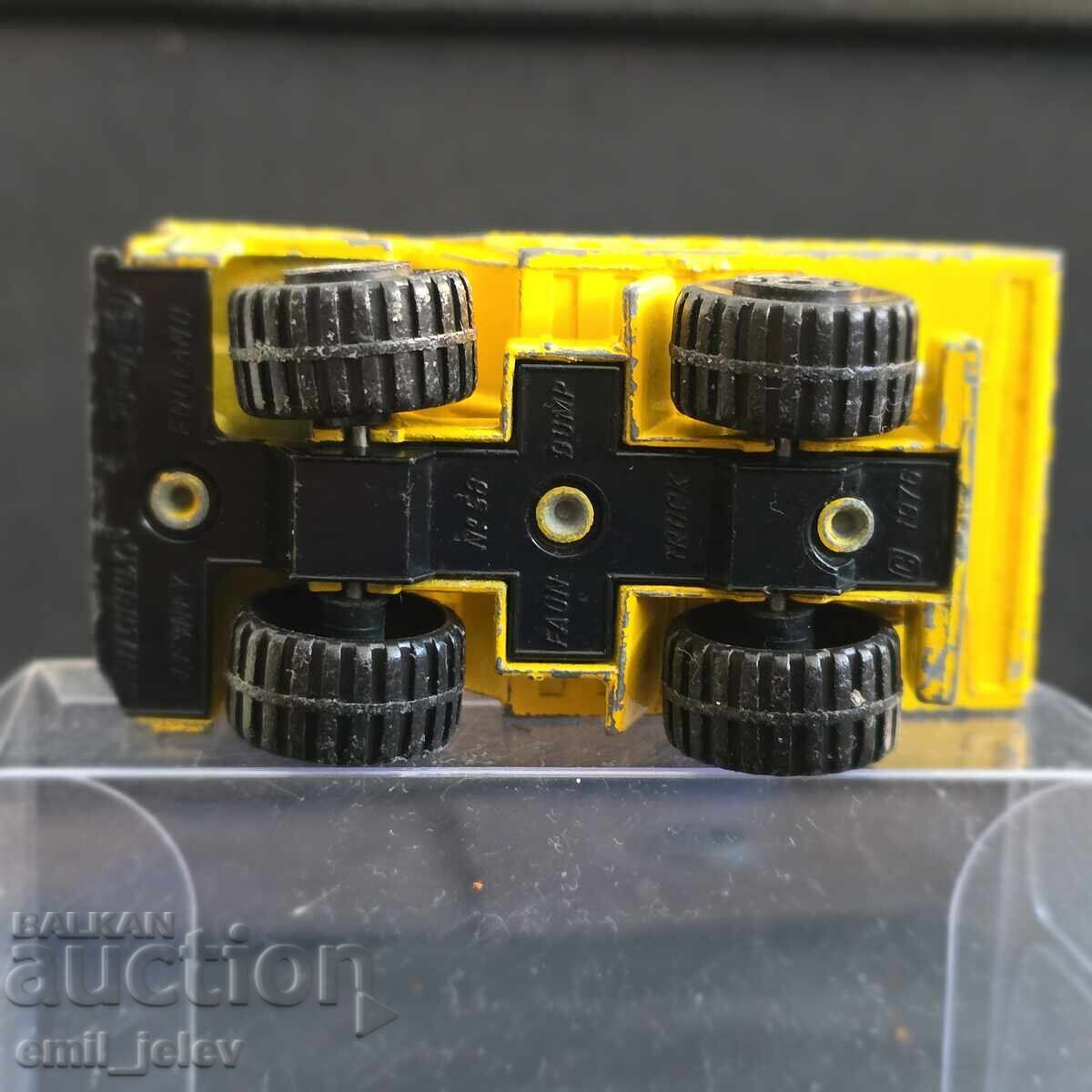 LESNEY MATCHBOX superfast-58C Faun Dump Truck 1976-1982 год. - 7