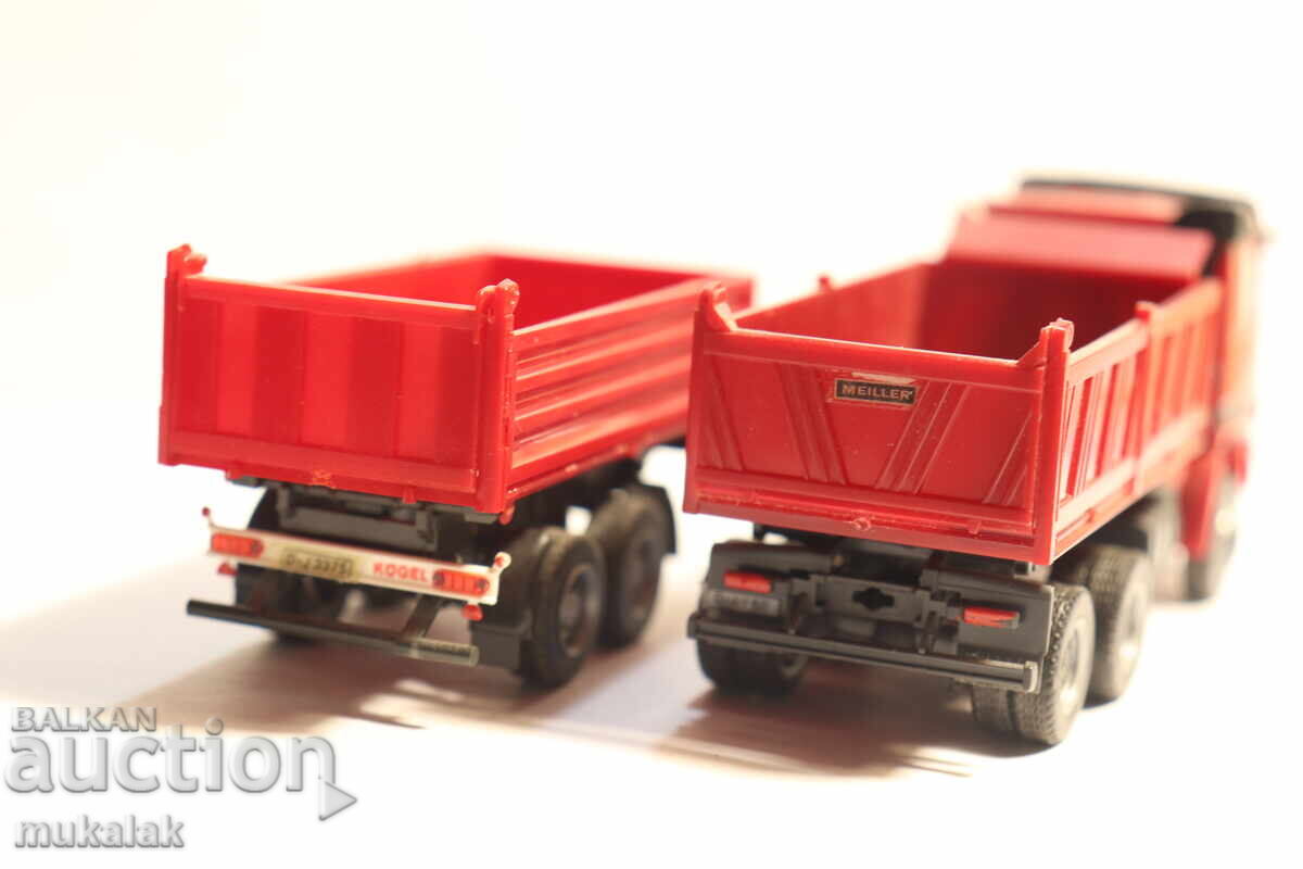 HERPA H0 1/87 MERCEDES ACTROS ΣΑΜΟΣΒΑΛ ΓΟΝΔΟΛΑ ΦΟΡΤΗΓΟ - 7