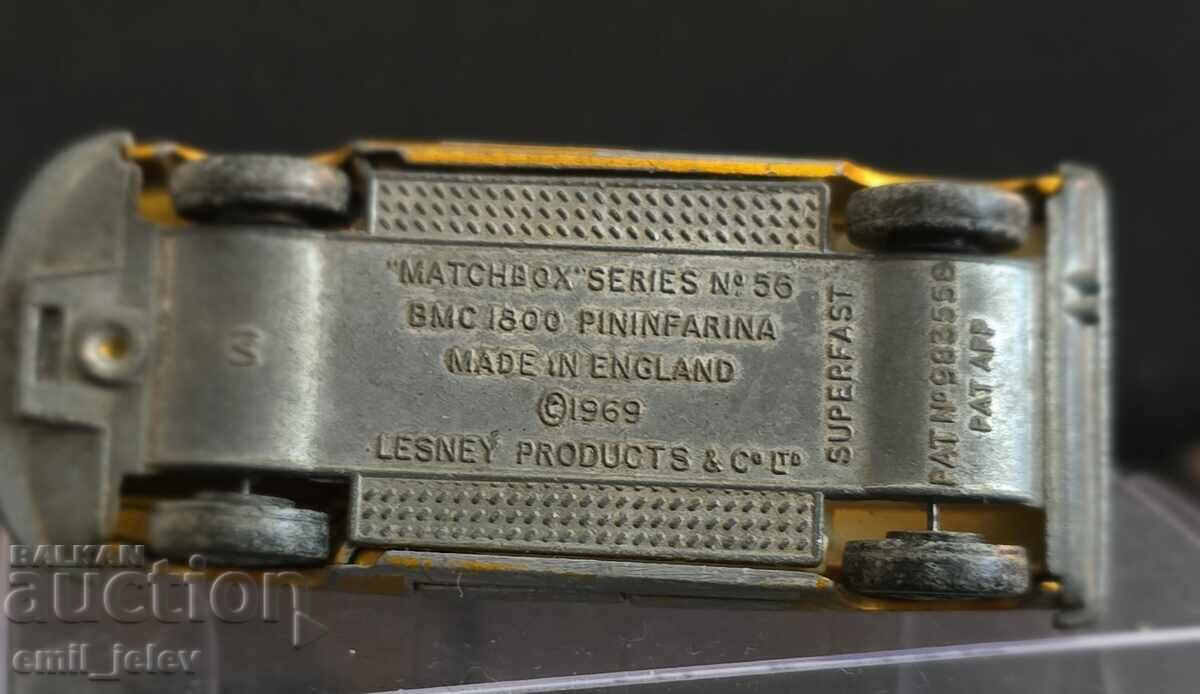 LESNEY MATCHBOX superfast-56A BMC Pininfarina 1970-1974 - 7