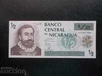 NICARAGUA, 1/2 Cordoba, 1992, UNC