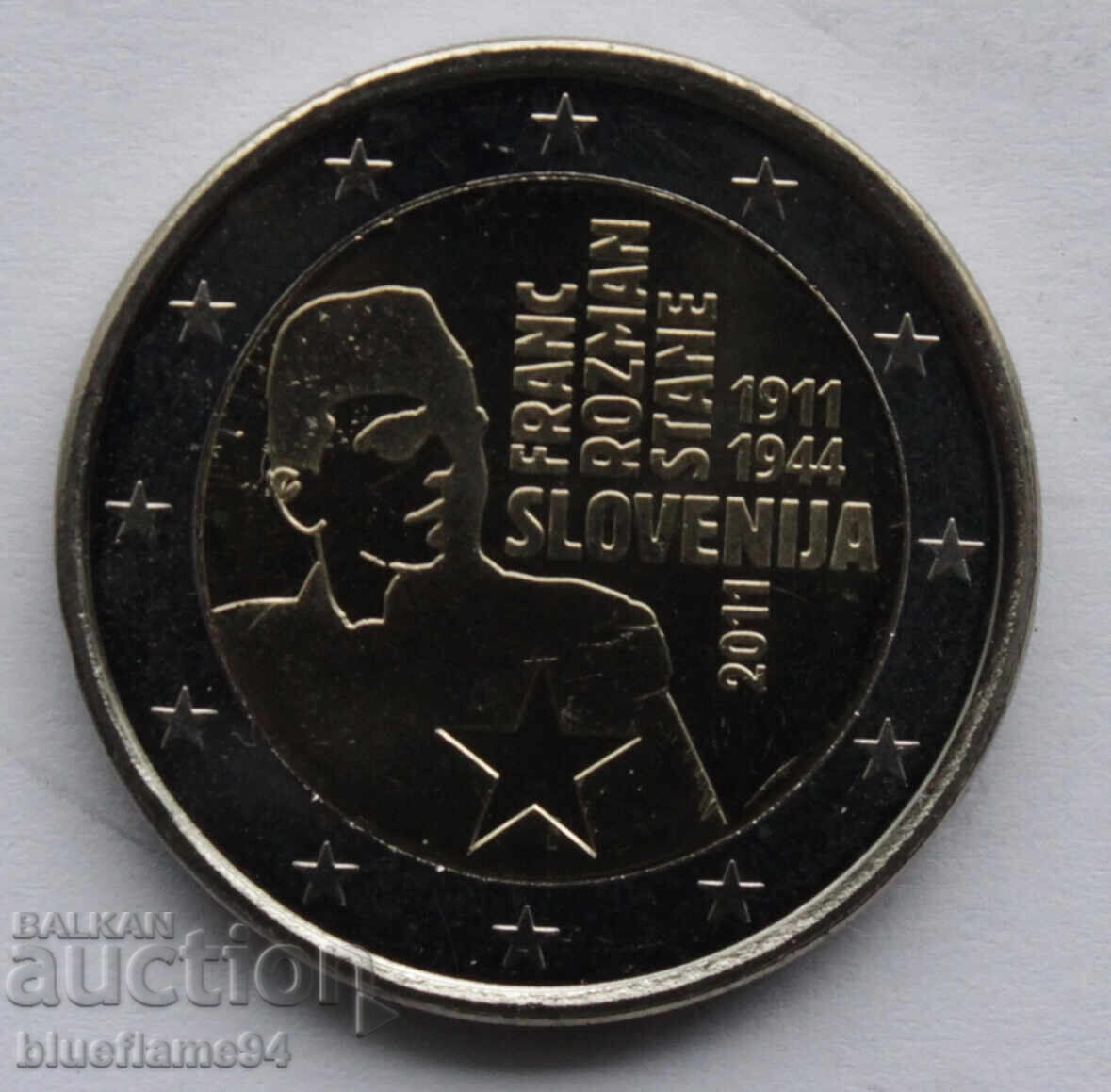 2 ευρώ Σλοβενία 2011