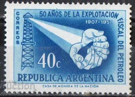 1957. Аржентина. 50 год. на аржентинската петролна индустрия