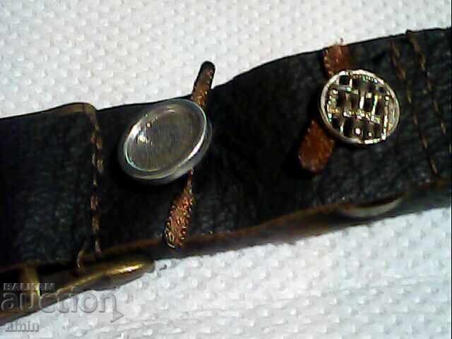 Old leather bracelets, extraordinary heads for rockers - 5