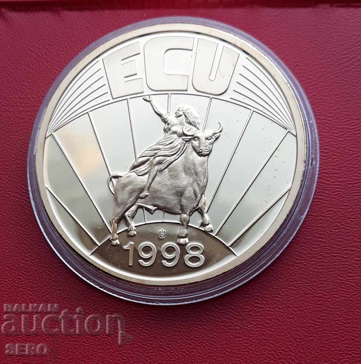 Медал-Финландия-Екю 1998 с цена € 2.00 | 3.91 лв.