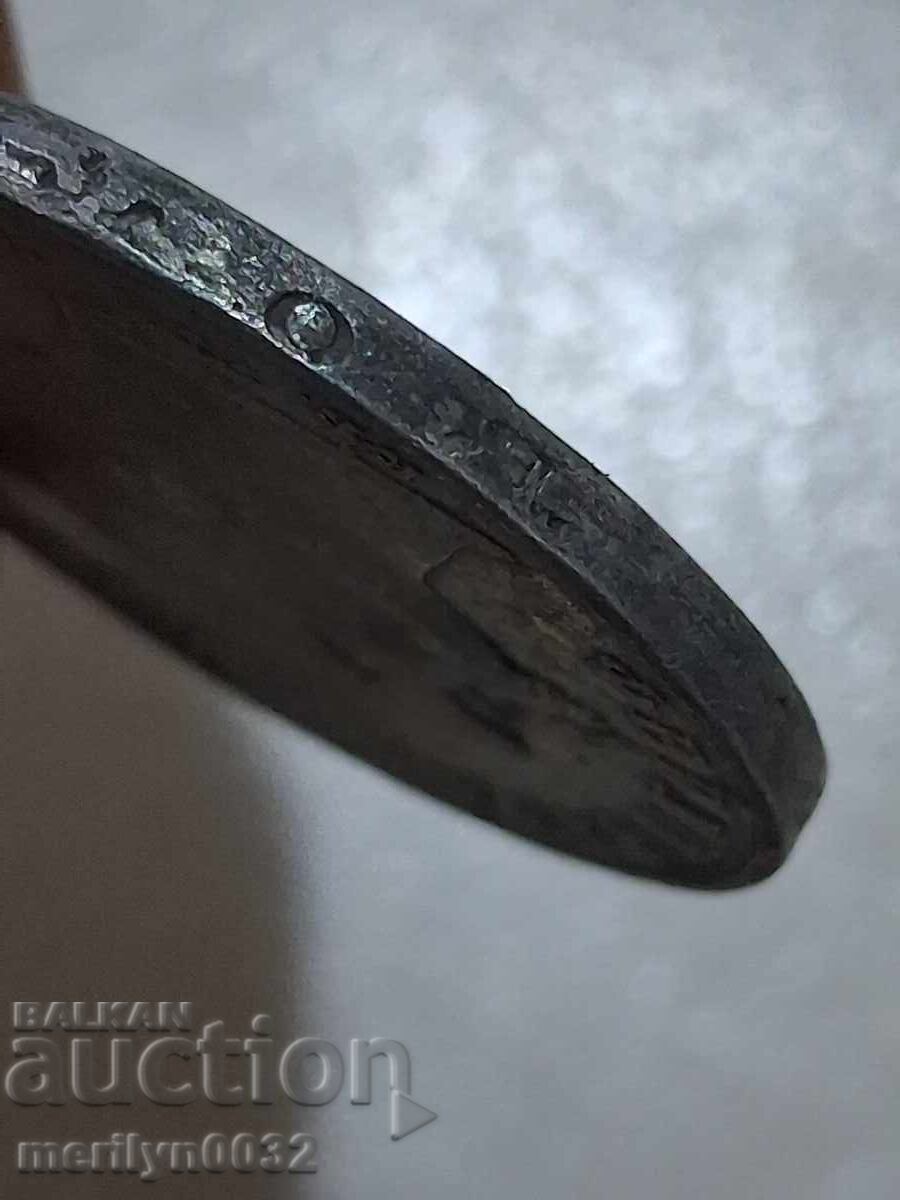 Licitație Monedă 5 lei 1894 fals vechi RRR nu e argint