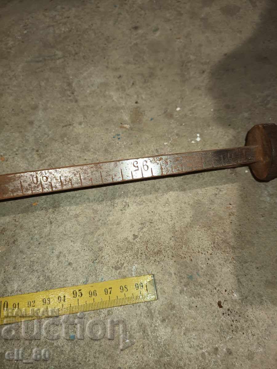 Cântar vechi cântărește până la 100 kilograme - 5