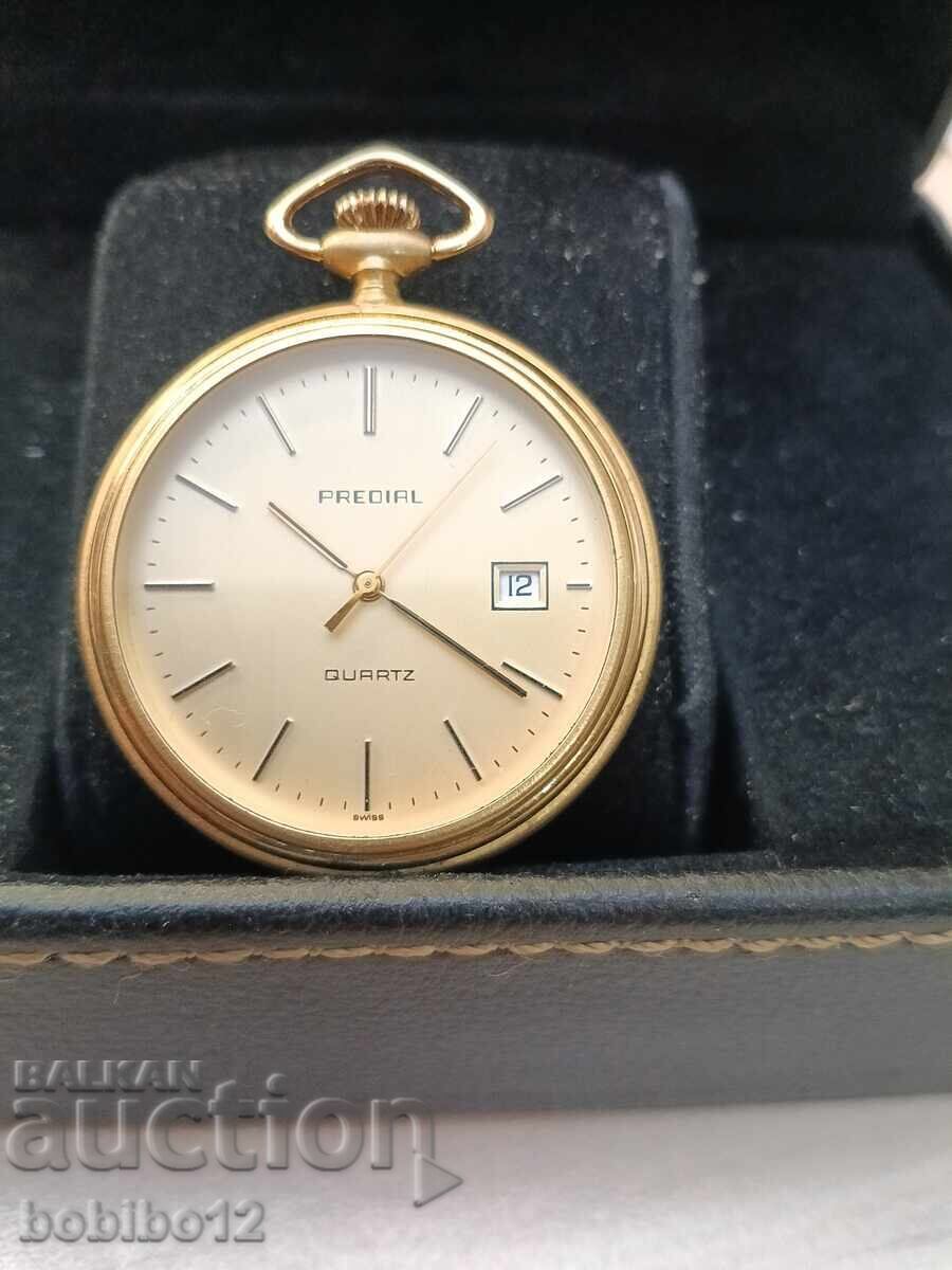 Доставка на Джобен швейцарски часовник PREDIAL