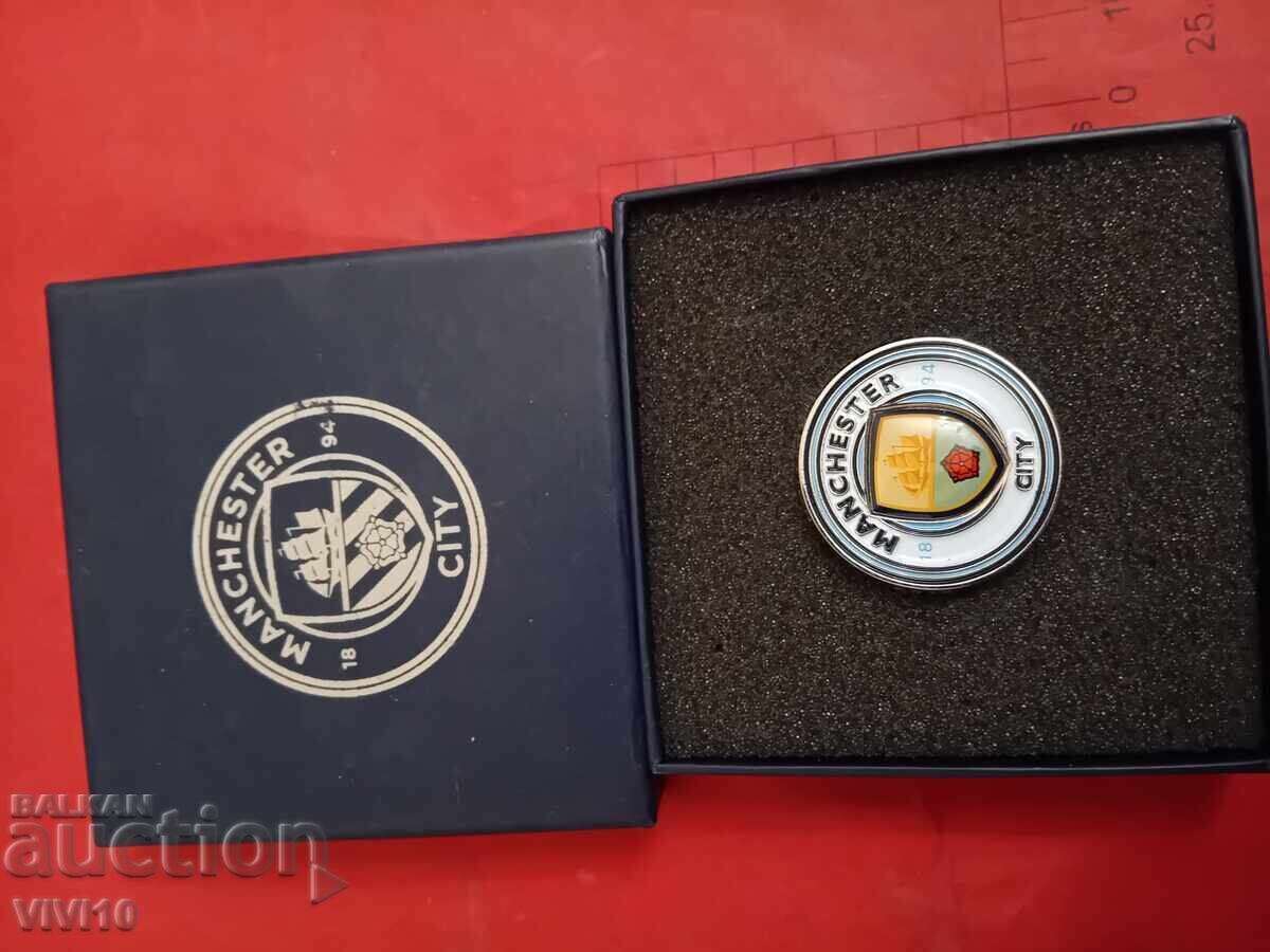 Badge, FC Manchester with price € 15.00 | 29.34 BGN
