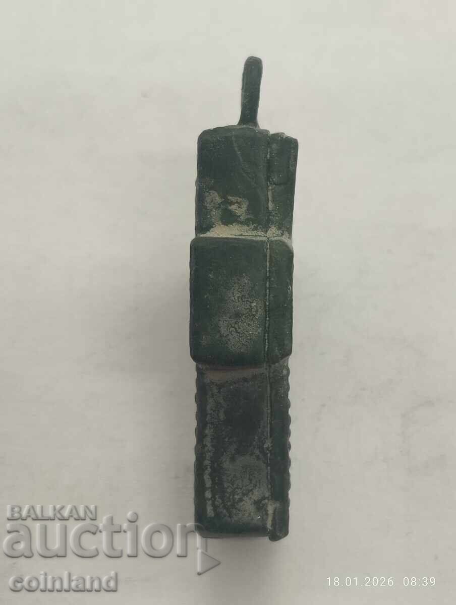 CRUCE ANTICĂ RELICVAR ENCOLPION - REPLICĂ REPRODUCERE cu preț € 10.00 | 19.56 BGN CRUCE ANTICĂ RELICVAR ENCOLPION - REPLICĂ REPRODUCERE cu preț € 10.00 | 19.56 BGN