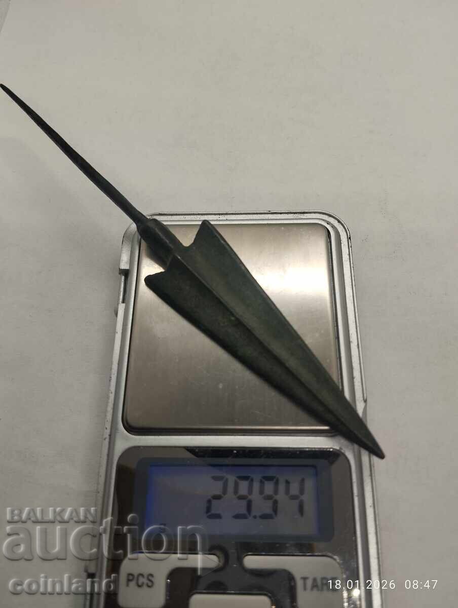 Ancient Bronze Roman Arrow, Spear, REPLICA REPRODUCTION - 5