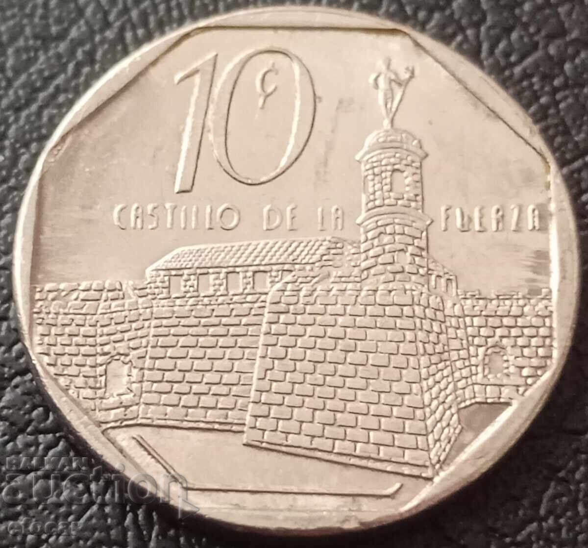 10 Pesos Cuba 2000