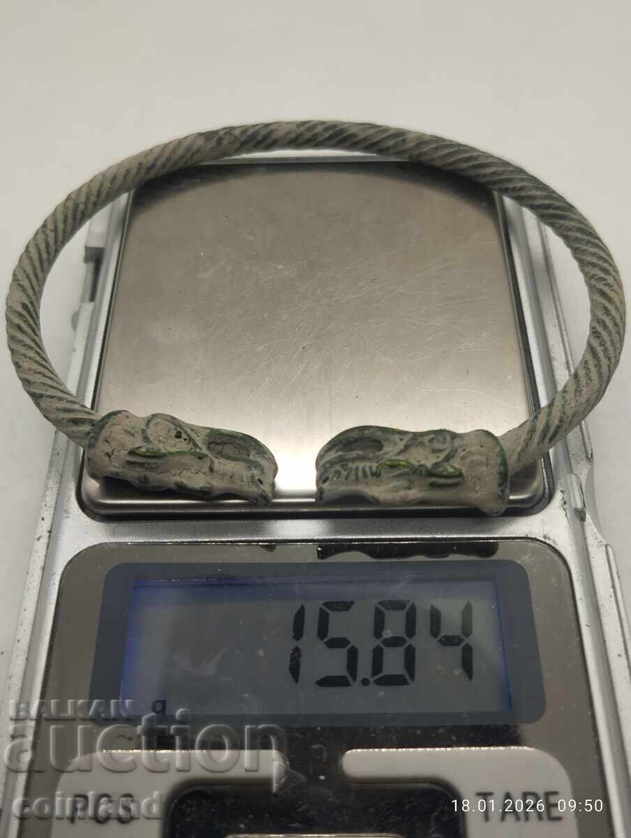 Ancient Bronze Roman Bracelet - REPLICA REPRODUCTION - 5