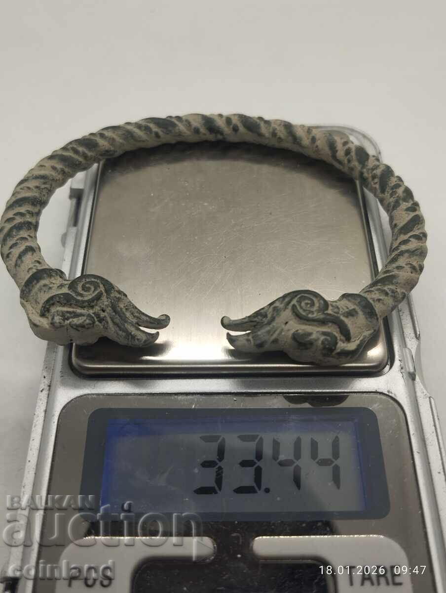 Ancient Bronze Roman Bracelet - REPLICA REPRODUCTION - 5