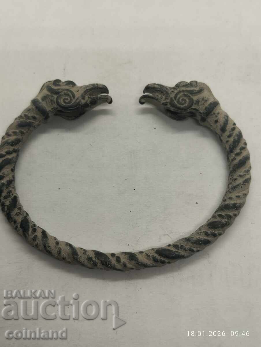 Ancient Bronze Roman Bracelet - REPLICA REPRODUCTION