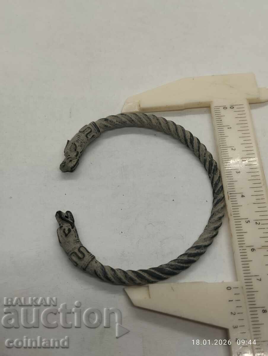 Delivery of Ancient Bronze Roman Bracelet - REPLICA REPRODUCTION