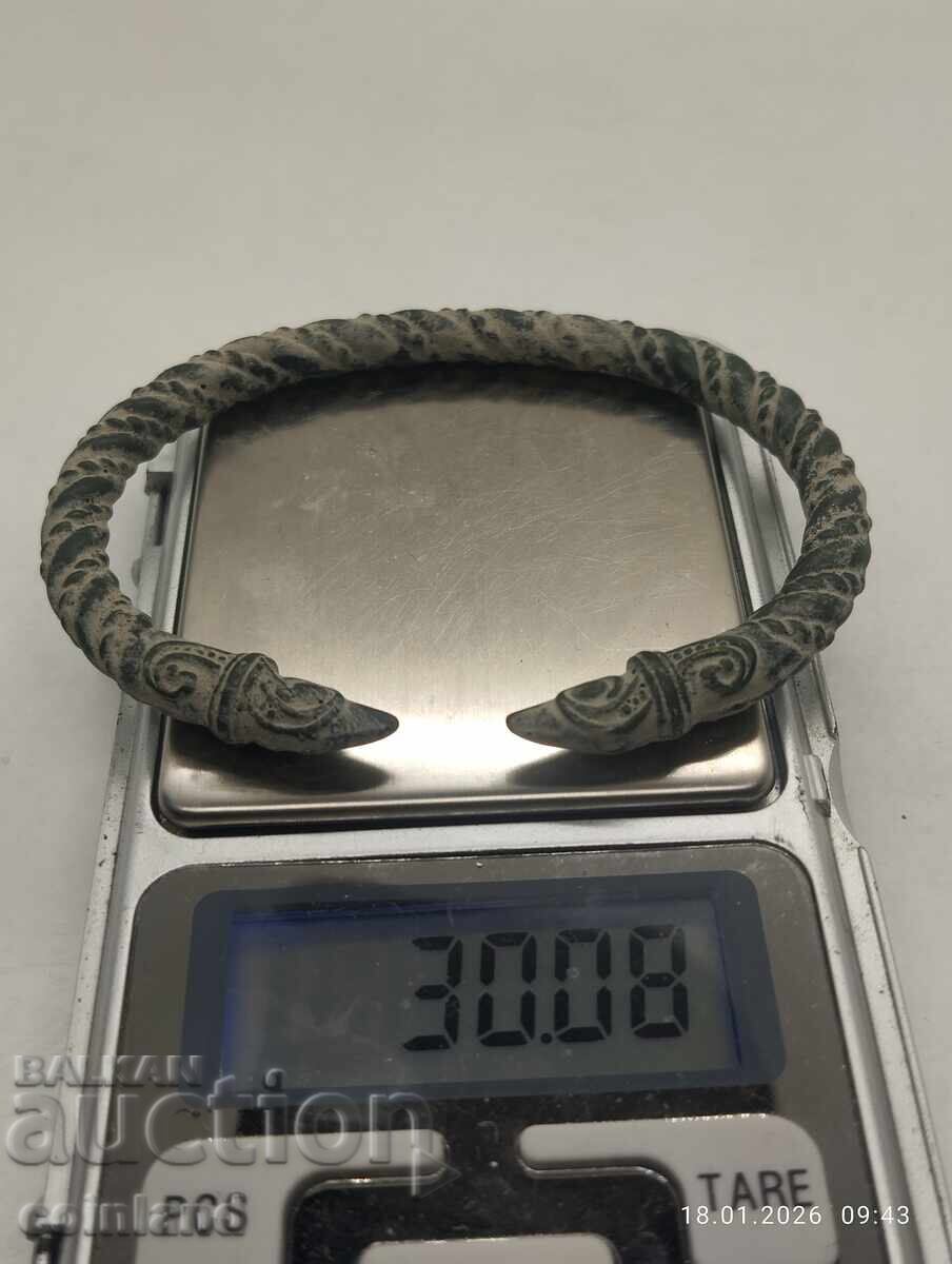 Ancient Bronze Roman Bracelet - REPLICA REPRODUCTION - 5
