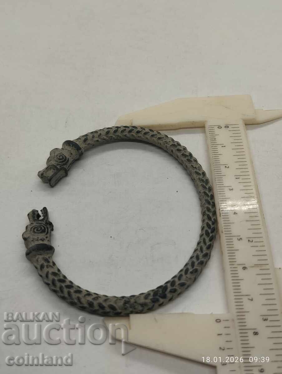 Ancient Bronze Roman Bracelet - REPLICA REPRODUCTION - 5