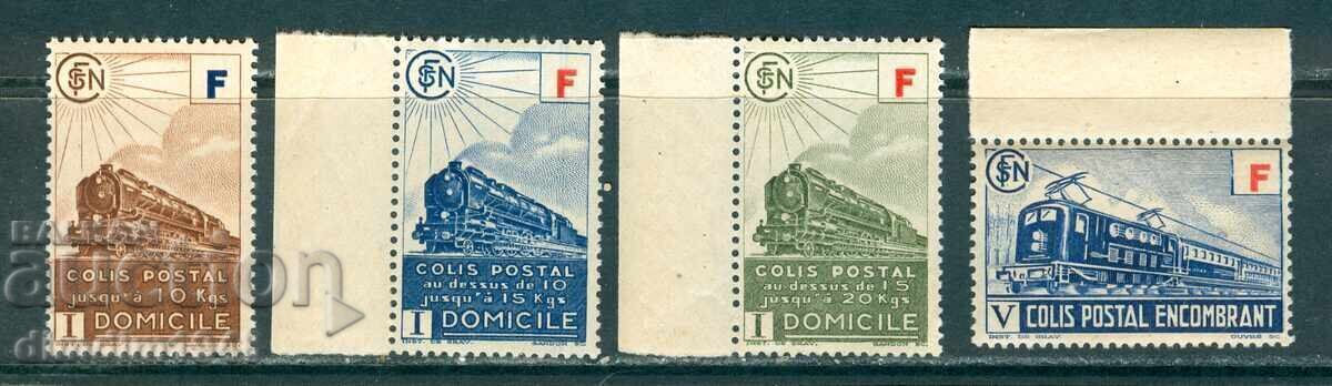 Franța - Locomotive, serie completă, curată - a treia serie Franța - Locomotive, serie completă, curată - a treia serie