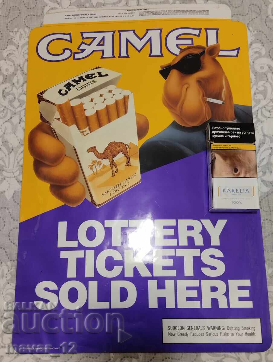 Autocolant publicitar CAMEL pentru vitrină cu preț € 15.00 | 29.34 BGN