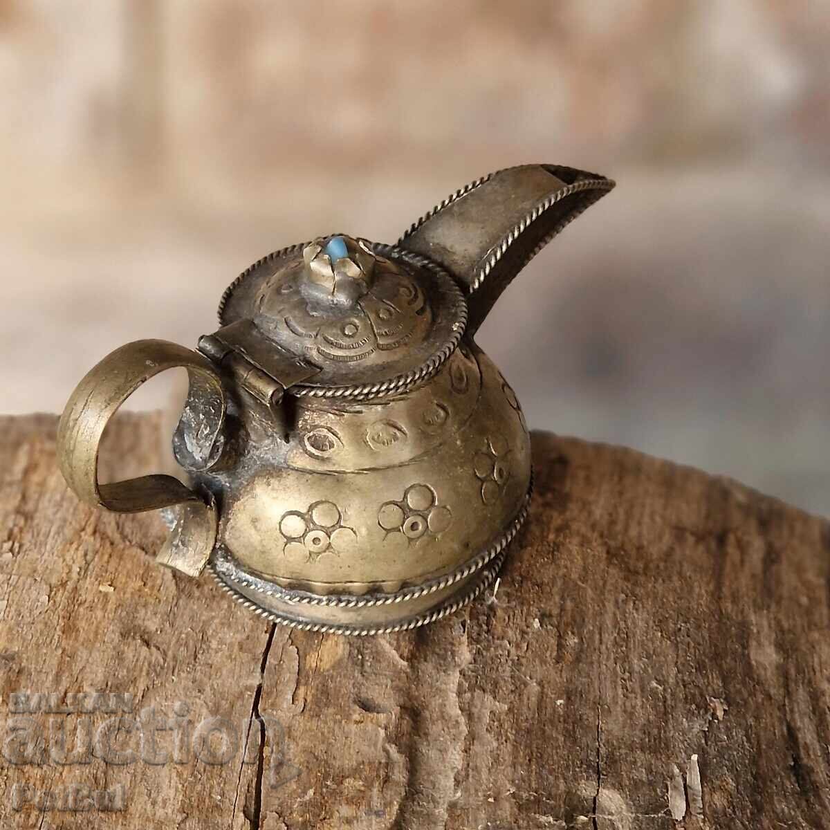 Handmade - Arabic Teapot - Small Figure - Malta - 7