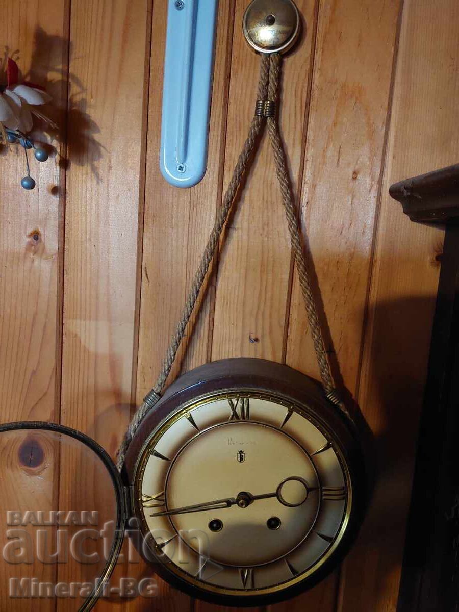 Beautiful old German wall clock