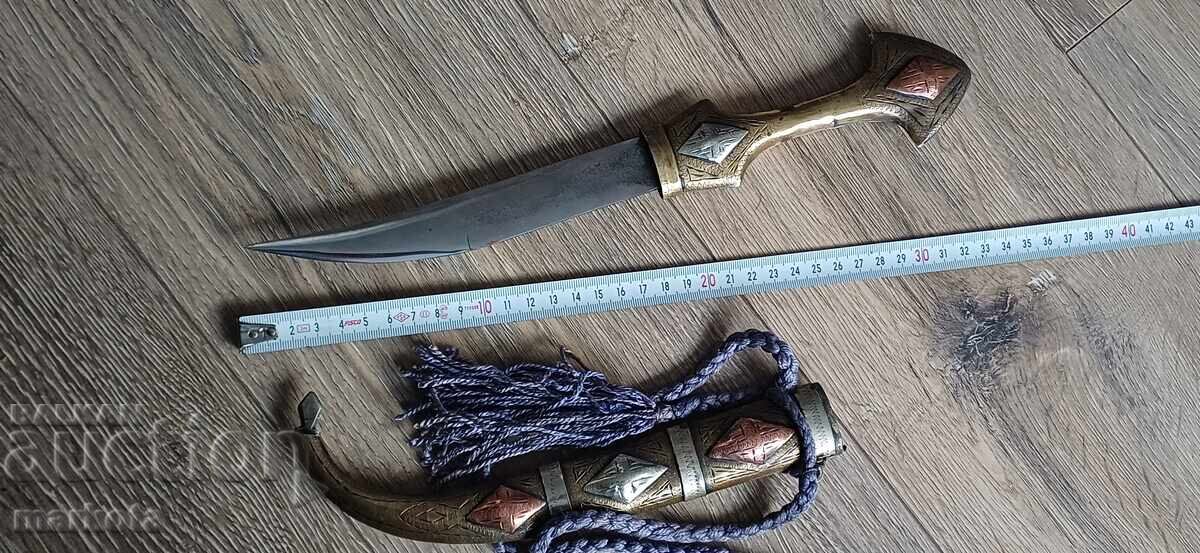 Licitație MARE CUȚIT KUMAYA HANJAR PUMNAL