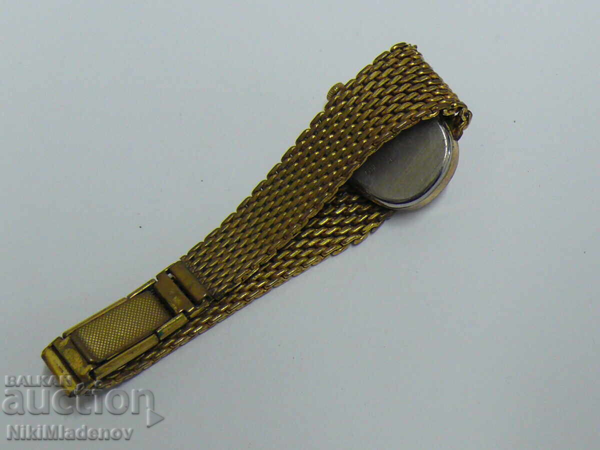 EVERITE Ceas de mână mecanic de damă placat cu aur - 6