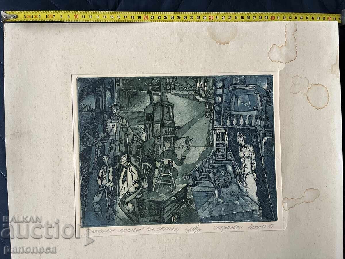 Lucrări grafice vechi Lucrări grafice vechi