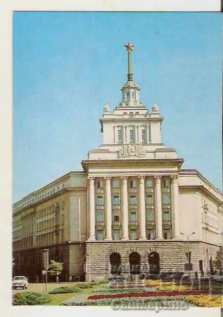 Картичка  България  София Партийният дом 3*