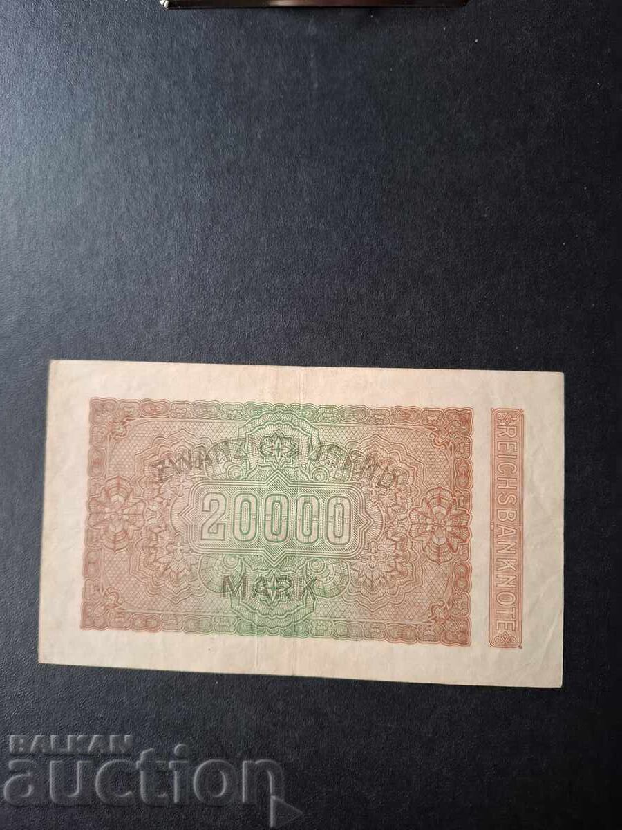 20 000 ΜΑΡΚΑ-ΓΕΡΜΑΝΙΑ με τιμή € 1.00 | 1.96 BGN
