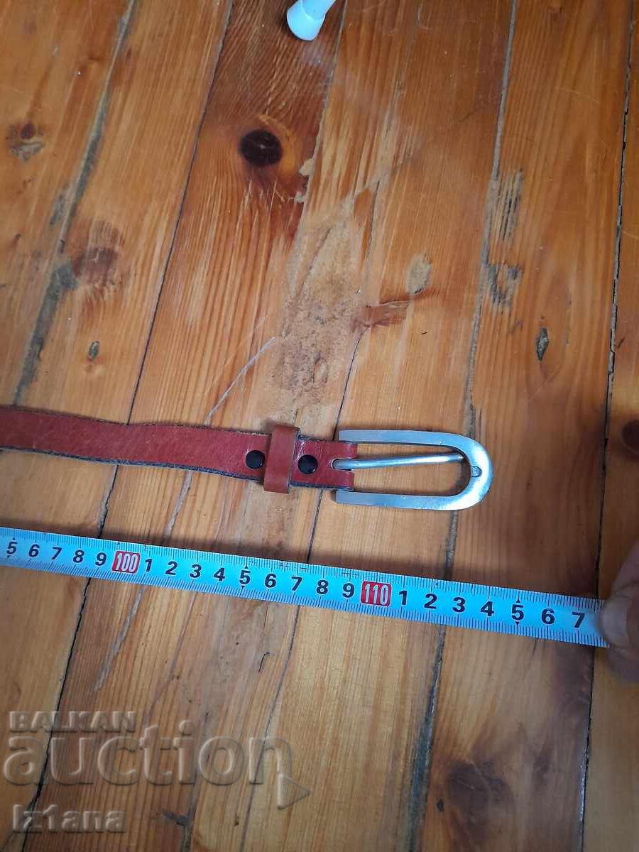 Παράδοση Γυναικεία δερμάτινη ζώνη