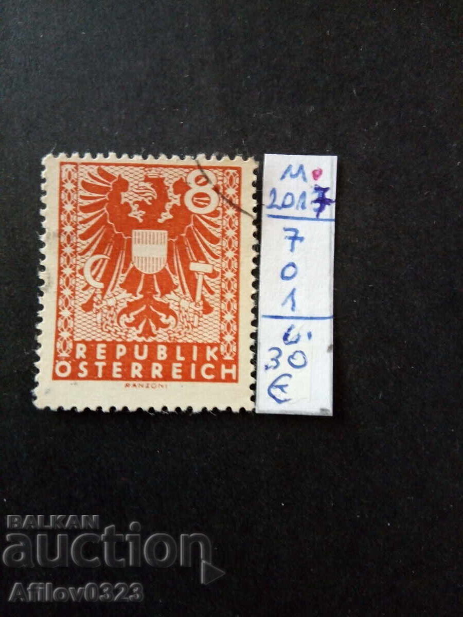 Used stamp - Austria