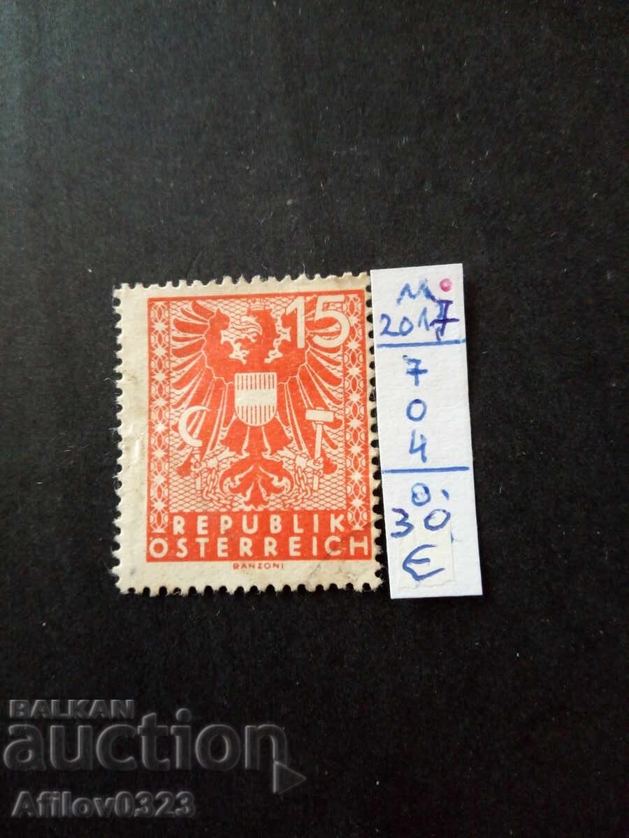 Used stamp - Austria