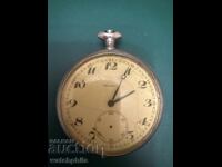 Doxa рядък швейцарски джобен часовник. Здрав баланс