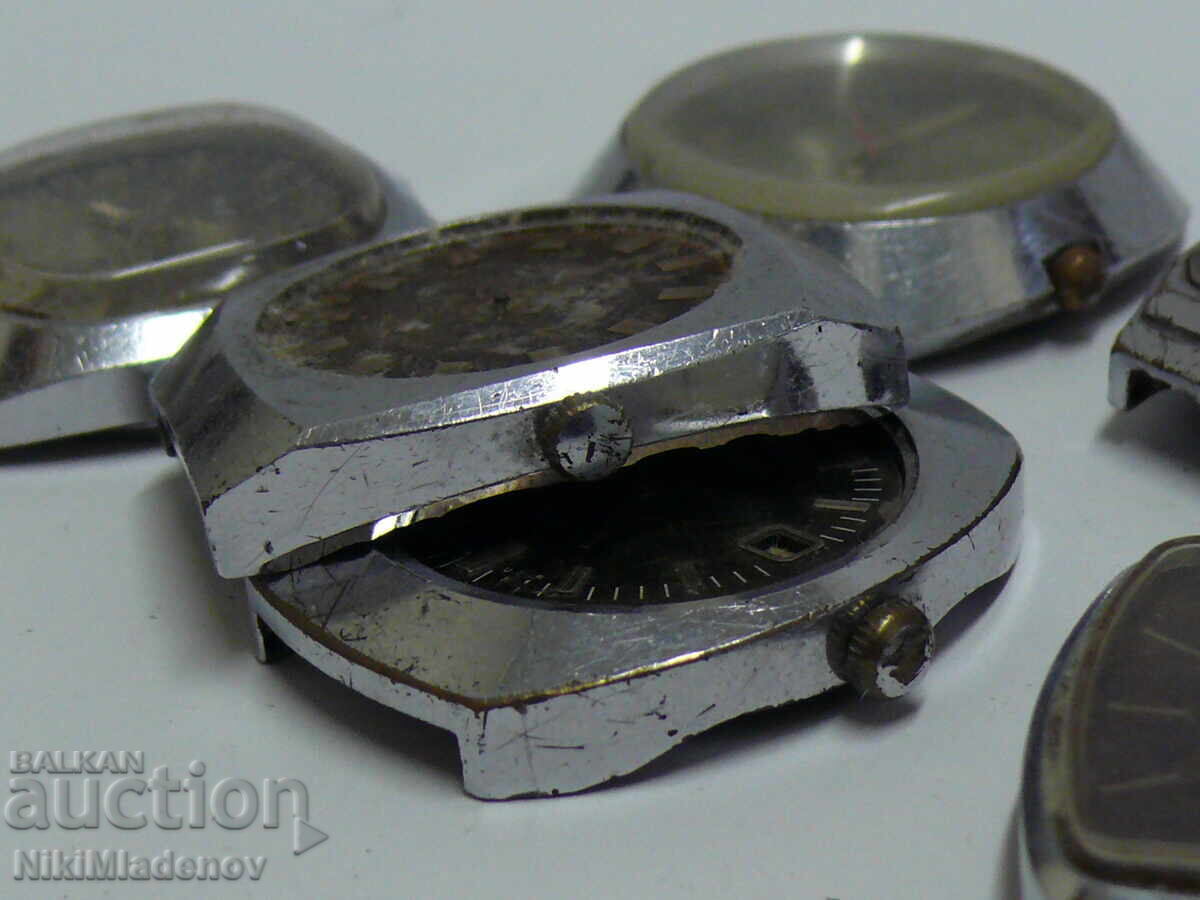 Auction  Lot Soviet POLJOT Men's Mechanical Wristwatches