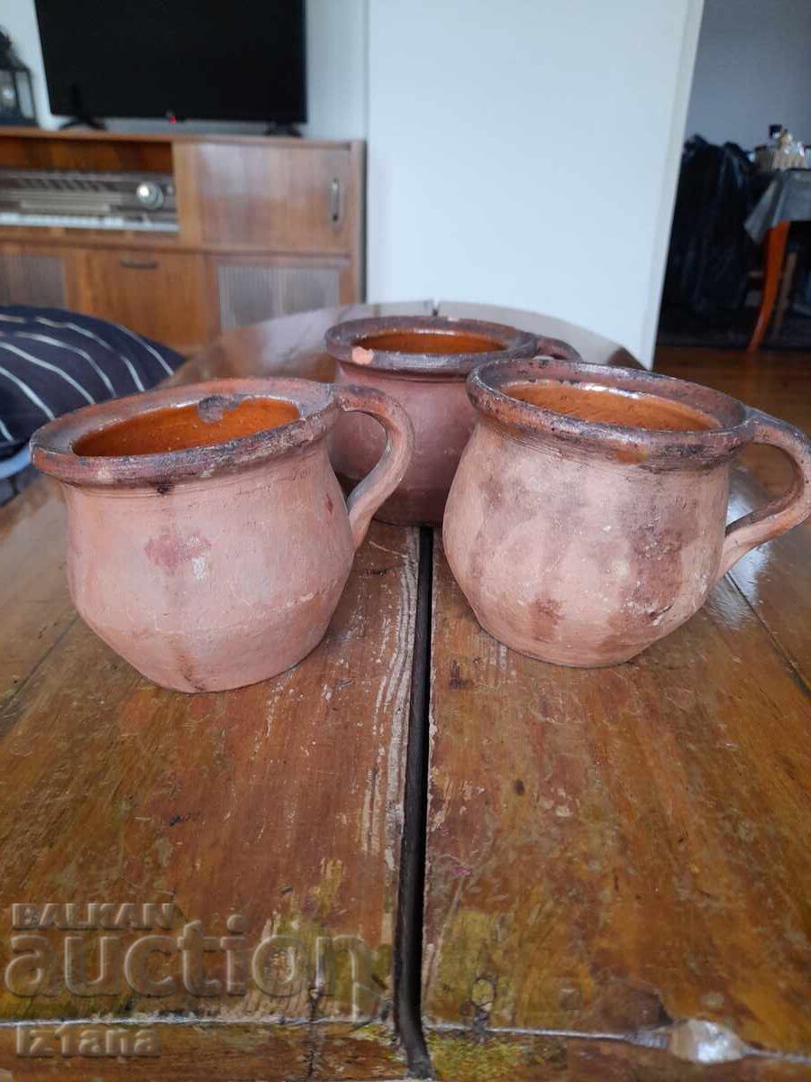 Oală veche de ceramică, oale Oală veche de ceramică, oale